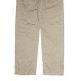 LEVI'S Mens Cotton Beige Regular Straight Trousers W40 L32 Classic Casual Zip