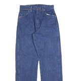 WRANGLER Womens Regular Blue Denim Rinse Jeans W26 L30 Classic Fit Straight Leg