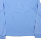 ODLO Womens Blue 1/4 Zip M Performance Sweatshirt Activewear