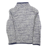 ALTUNA Womens Blue Plain Wool Blend Button Jacket XS Knit Smart Casual