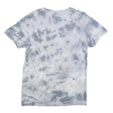 ACDC Mens Grey Tie Dye Graphic T-Shirt M Short Sleeve Crew Neck Rock Band