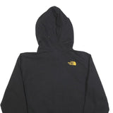 THE NORTH FACE Mens Black Hoodie L Cotton Blend Logo Print Pullover