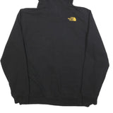 THE NORTH FACE Mens Black Hoodie L Cotton Blend Logo Print Pullover