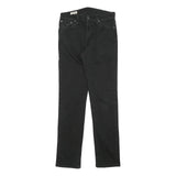 LEVI'S 511 BIG E Mens Jeans Black Slim Skinny Denim Medium W30 L32 Classic Zip