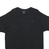 CHAMPION Mens Black Classic T-Shirt XL Short Sleeve Crew Neck Cotton Blend