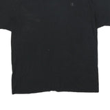 CHAMPION Mens Black Classic T-Shirt XL Short Sleeve Crew Neck Cotton Blend