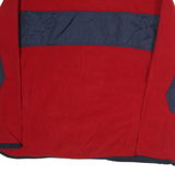 CHAPS Mens Red & Navy Classic Jacket L Polyester Zip Outdoor Casual