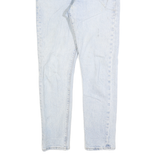 LEVI'S 501S Womens Jeans Blue Slim Skinny Denim Light W26 L28 Classic Button