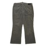 LAUREN RALPH LAUREN Womens Regular Olive & Brown Regular Fit Straight Leg