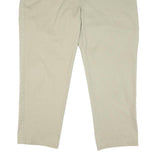 DICKIES Mens Cotton Blend Beige Regular Fit Straight Leg Trousers W44 L29