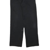 DICKIES Mens Cotton Blend Black Regular Fit Straight Leg Trousers W28 L30