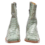 SENDRA Ankle Boots Green Leather Womens UK 4