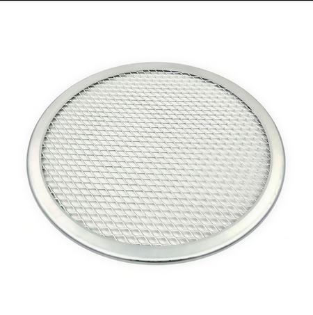 Anygleam 14-Inch Pizza Screen Aluminum Round Non-Stick Baking Mesh for Crispy Pizza