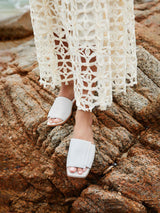 🌽 Peddle Corn leather Sandal