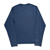 Patagonia Striped Sweatshirt - Medium Blue Cotton