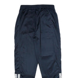 ADIDAS Mens Joggers Navy Blue & Grey Regular Tapered L W28 L32 Sports Activewear