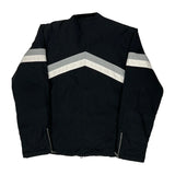 Nike Striped Jacket - XL Gray Polyester