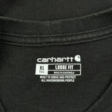Carhartt T-Shirt - XL Black Cotton