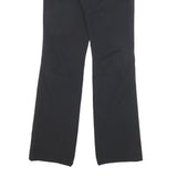 TOMMY HILFIGER Womens Black Regular Fit Straight Leg Trousers W28 L30