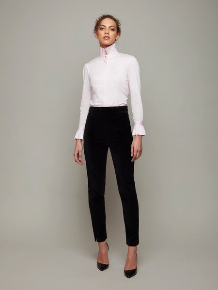BUD | High-Waist Velvet Trousers