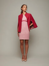 GLADE | Herringbone Wool Zip Cape