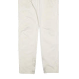 CARHARTT Mens Cotton Blend Beige Slim Straight Trousers W31 L32 Casual Workwear