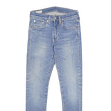 LEVI'S 519 BIG E Mens Jeans Blue Slim Skinny Denim Medium W28 L30 Stylish Zip