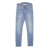 LEVI'S 519 BIG E Mens Jeans Blue Slim Skinny Denim Medium W28 L30 Stylish Zip