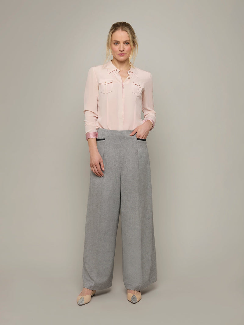 PYRAMID | Wide Leg Trousers