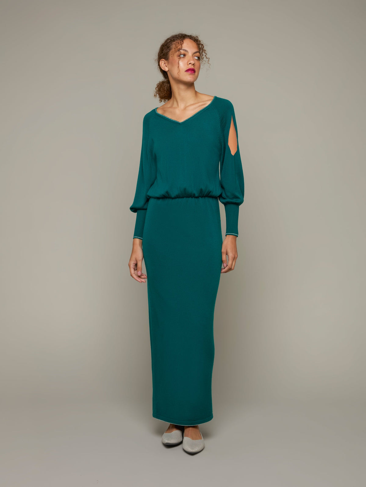 merino maxi dress KYLE Gold sequin mini dress 20260529-PRODUCT-US With its versatile design Color:Blue plaid