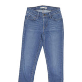 LEVI'S Womens Slim Blue Denim Light Slim Skinny Jeans W26 L27 Classic Cotton