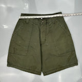 Carhartt Cargo Shorts - 30W 10L Green Cotton
