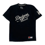Dodgers Nike Mlb T-Shirt - Medium Black Cotton