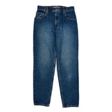Levis Relaxed Fit Jeans - 28W US 4 Blue Cotton