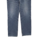 DICKIES Womens Regular Fit Blue Denim Jeans W36 L30 Cotton Blend Zip Pocket