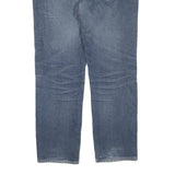 DICKIES Womens Regular Fit Blue Denim Jeans W36 L30 Cotton Blend Zip Pocket