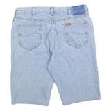 LEE Mens Denim Shorts Light Blue M W34 Casual Regular Fit Blue Cotton Blend