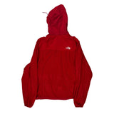 The North Face Fleece Jacket - Medium Red Polyester