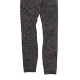 LULULEMON Womens Joggers Black & Pink Slim Skinny M W18 L25 Activewear Leggings