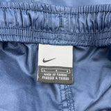 Nike Tracksuit - Large Blue Polyester