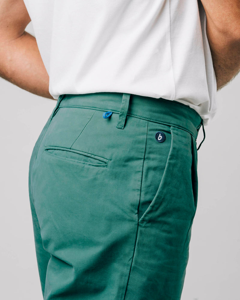 Kale Pleated Chino Pants