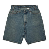 Levis Denim Shorts - 32W 11L Blue Cotton