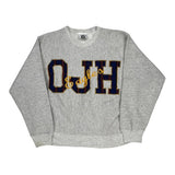 Made In USA Eagles Lee College Sweatshirt - Large Grey Cotton