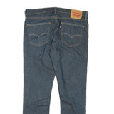 LEVI'S 511 Mens Jeans Blue Slim Skinny Denim Medium W35 L29 Zip Closure
