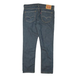 LEVI'S 511 Mens Jeans Blue Slim Skinny Denim Medium W35 L29 Zip Closure