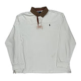 Polo By Ralph Lauren Rugby Shirt - 2XL Brown Cotton