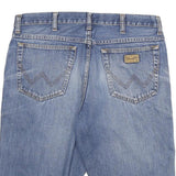 WRANGLER Mens Denim Blue Casual Shorts XL W34 Classic Fit Cotton Blend