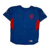 Chicago Cubs Nike Mlb Jersey - Large Blue Polyester