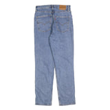 LEVI'S Womens Slim Blue Denim Medium Wash Jeans W28 L29 Classic Cotton Blend Zip