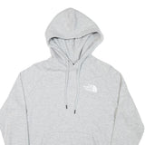 THE NORTH FACE Womens Grey Pullover Hoodie S Cotton Blend Casual Outdoor